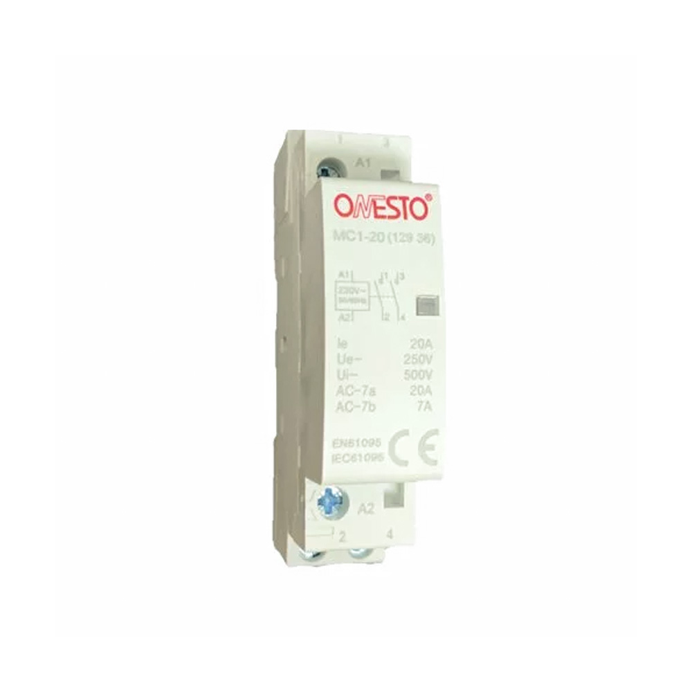 Onesto 1-Pole 25amp 230V Contactor Onesto 1-Pole 25amp 230V Contactor