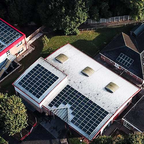Solar for Business - Roof mounted panels